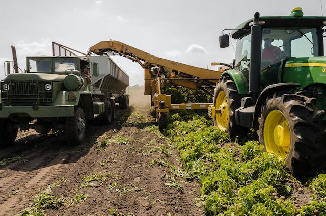 Teure landwirtschaftliche Maschinen