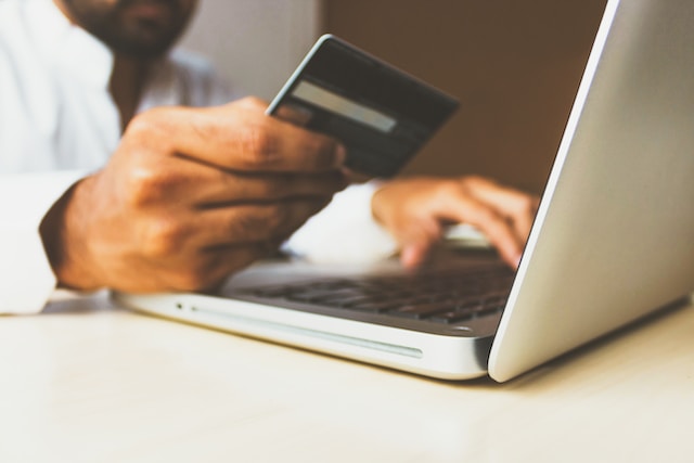 Use your credit card online
