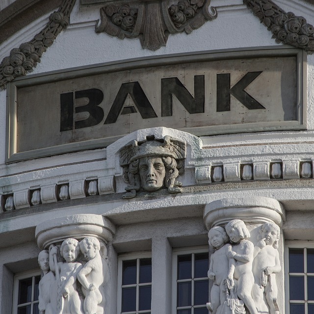 Bank (credit institution) from the outside